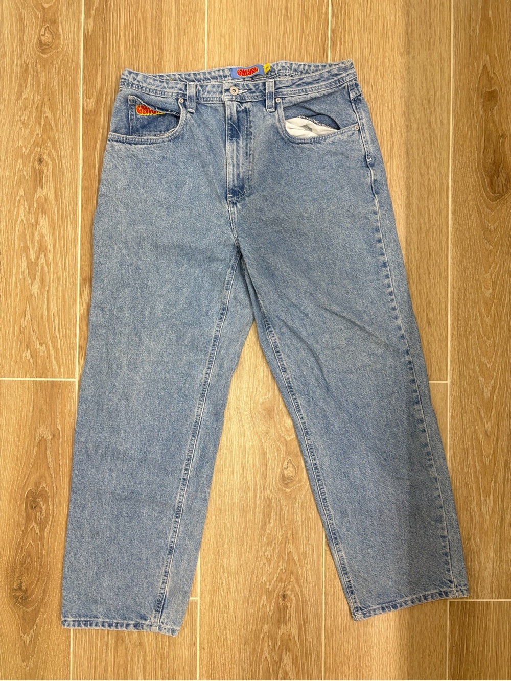 Empyre Light Blue Straight Leg Men’s Jeans